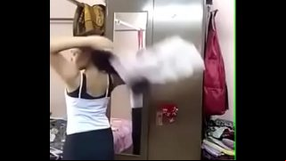 Desi gf ko uske ghar me choda Video