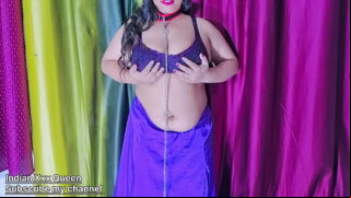 Indian Bihari Aunty Punished By Her Lover With Hindi Audio Video