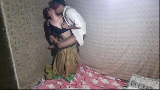 Punjabi Hot bhabhi in hairy pussy fucked in doggystyle Video