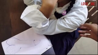 Punjabi Muslim School Girl Fucking by Teacher Hindi Dirty talk Video